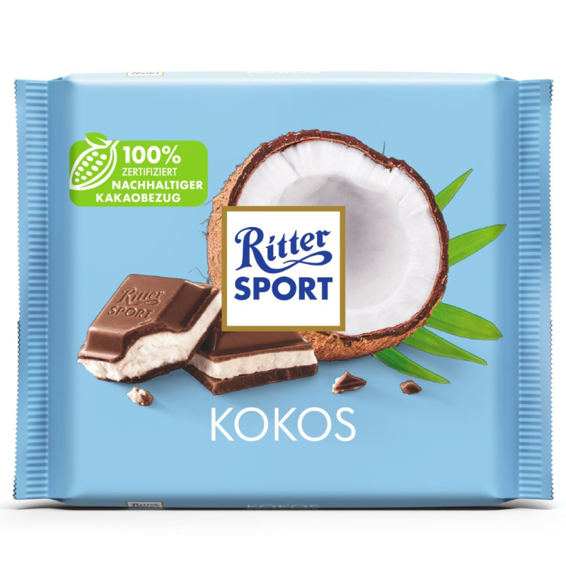 Ritter Sport čokoláda s kokosem 100 g