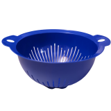 Plastový cedník - Modrý