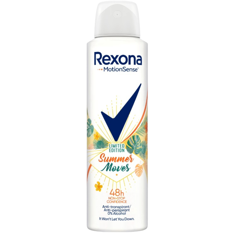 Rexona Antiperspirant Summer Moves bez alkoholu 150 ml