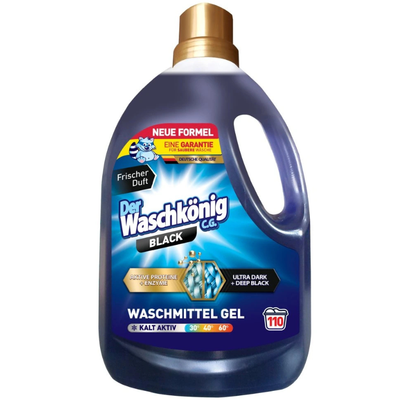 Waschkönig Black na černé prádlo 110 dávek