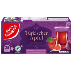 čaj z tureckých jablek Gut und Gunstig 25 ks
