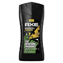 sprchový gel Axe Wild Green Mojito & Cedarwood 3 in1