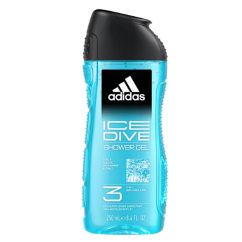 sprchový gel Adidas Ice Dive Men 3v1