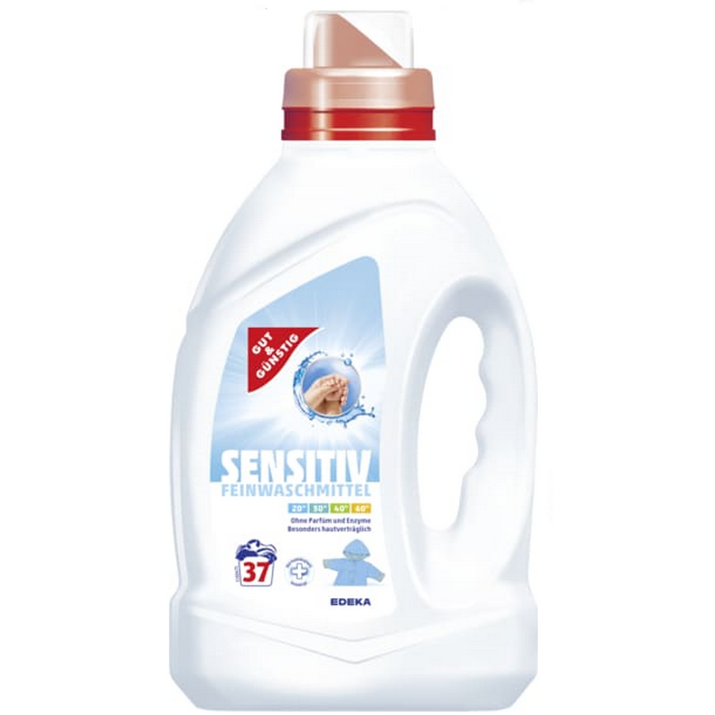 Gut und Gunstig Prací gel Sensitive 37 dávek