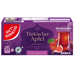 čaj z tureckých jablek Gut und Gunstig 25 ks