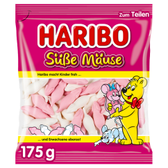 Haribo bonbony sladké myšky 175 g