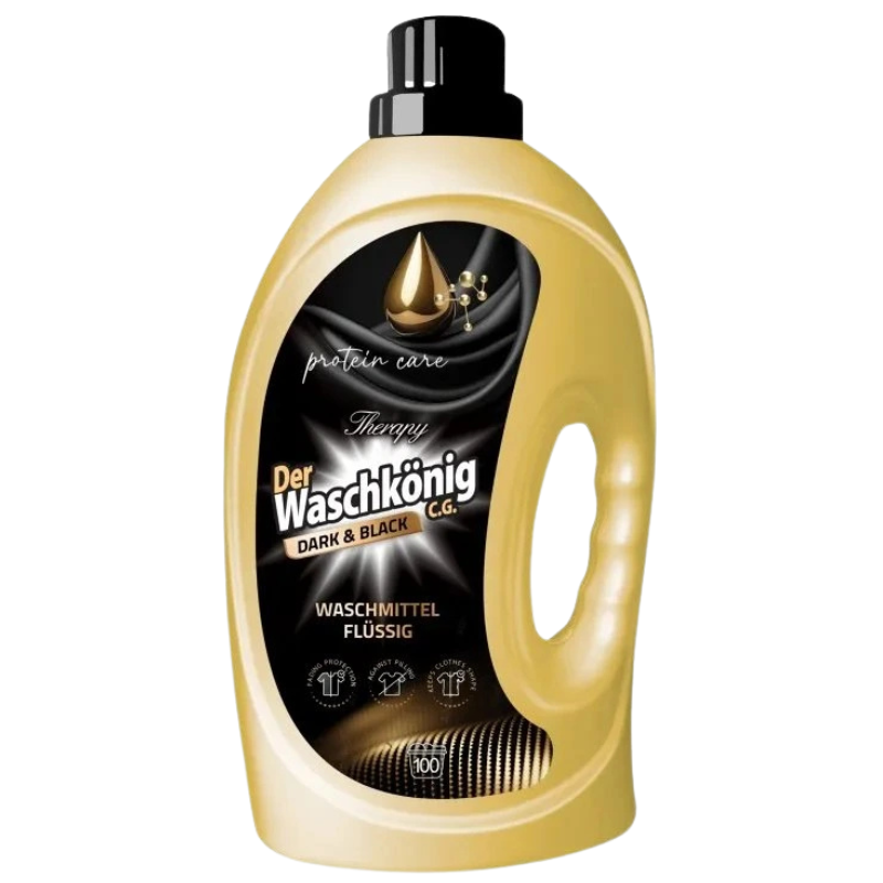 Waschkönig prací gél Proteín Care Dark & ​​Black 100 dávok