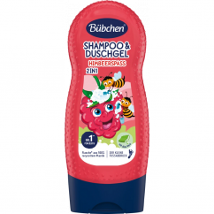 Bübchen šampon a sprchový gel 2v1 malina