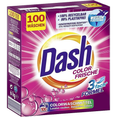 prací prášok Dash Color 100 dávok