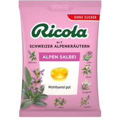 Ricola cukríky s alpskou šalviou 75 g