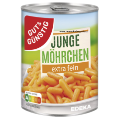 Mladá mrkev v nálevu Gut und Gunstig 400 g
