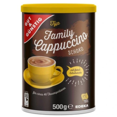 Čokoládové kapučíno Gut und Gunstig XXL 500 g