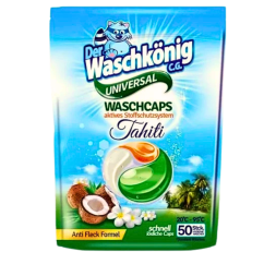 Waschkönig prací kapsle Triocaps Tahiti Universal 50ks