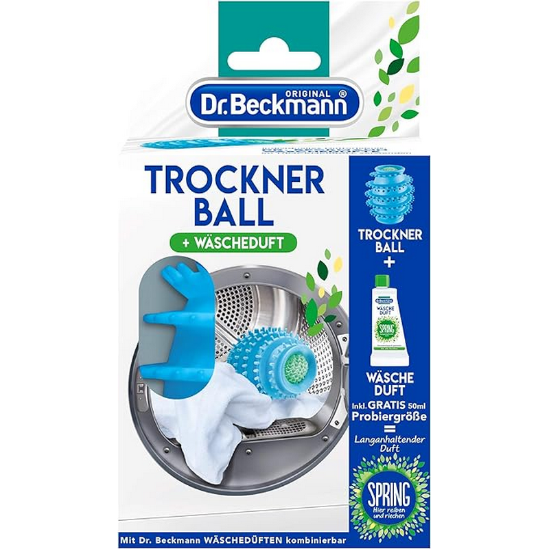 Dr. Beckmann loptička do sušičky + 50ml parfumu na pranie zadarmo