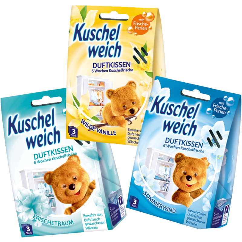Vonné sáčky Kuschelweich Wild Vanille 3 Ks