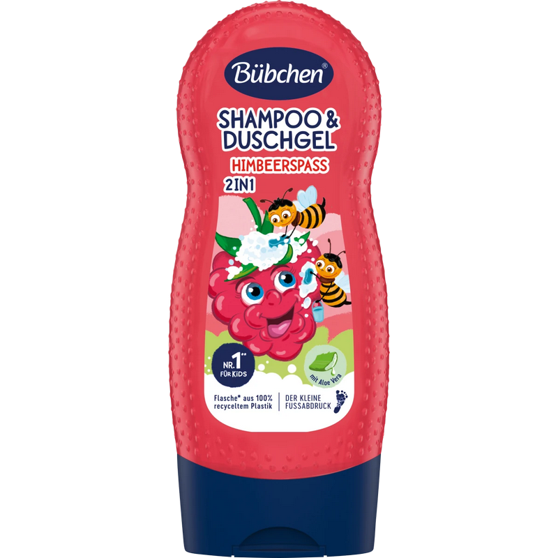 Bübchen šampon a sprchový gel 2v1 malina