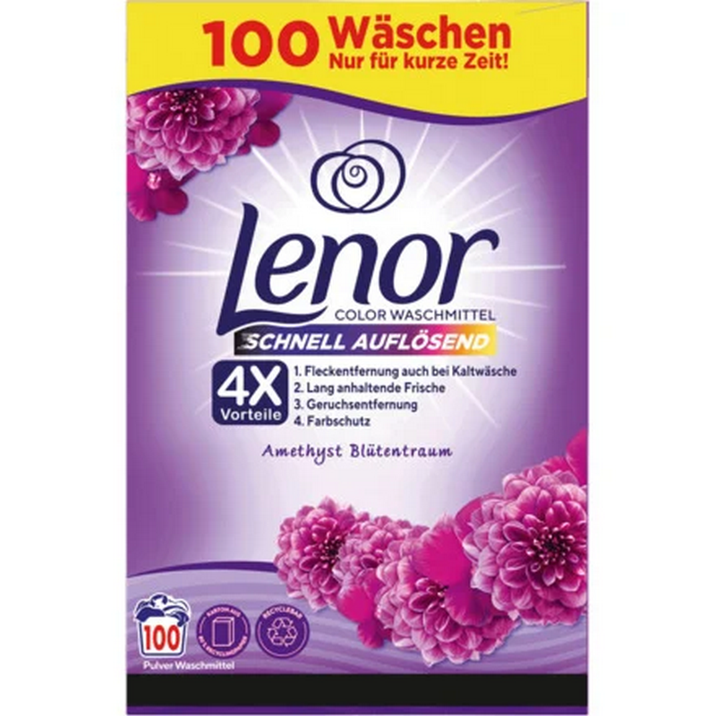 Lenor prací prášok Color 100 dávok