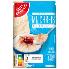 Mliečna ryža Gut und gunstig 500 g
