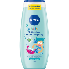 Nivea Kids 3v1 sprchový gel šampon a kondicionér Jablko