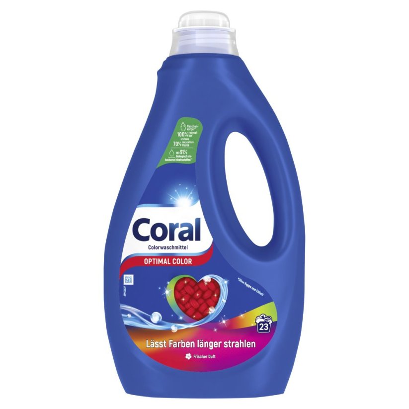 Prací gel Coral Optimal Color 23 dávek