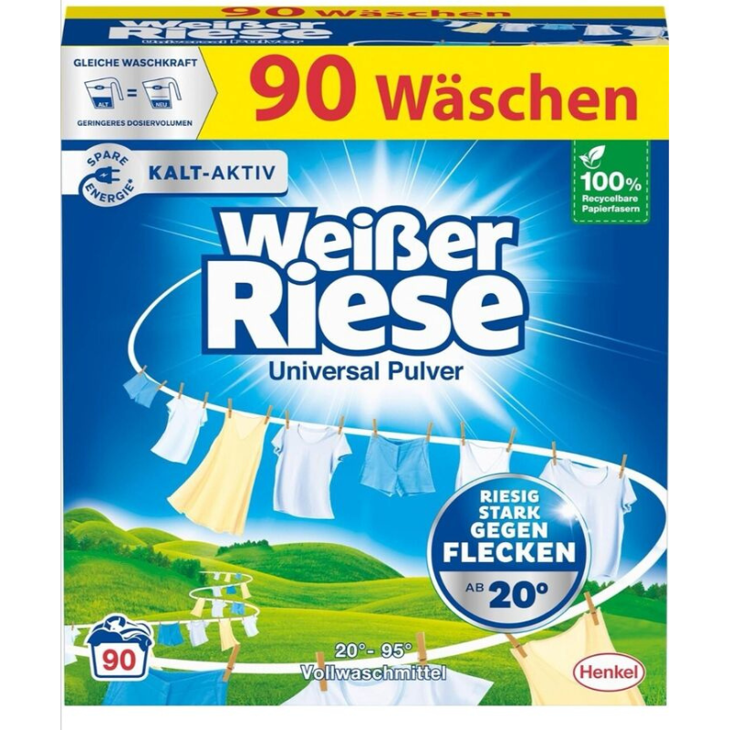 Weisser Riese  prací prášek Universal 90 dávek