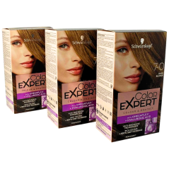 Schwarzkopf color expert barva na vlasy Dark blonde 7-0 (2+1 zdarma)