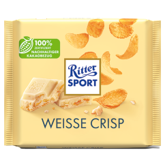 Ritter Sport bílá čokoláda s cereálními lupínky 100 g