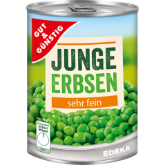 Mladý hrášok Gut und Gunstig 400 g
