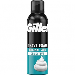Pena na holenie Gillette Sensitive