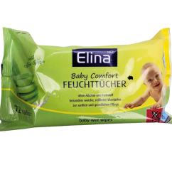 Elina detské vlhčené obrúsky s Aloe Vera
