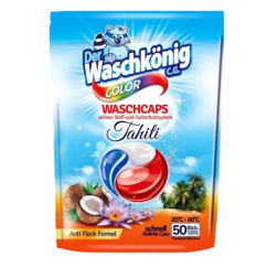 Waschkönig prací kapsle Triocaps Tahiti Color 50ks