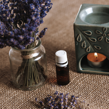 Vonné oleje a aromalampy - Barva - Aromalampa svetlo šedá