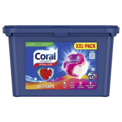 kapsle na barevné prádlo Coral Optimal Color XXL 45ks