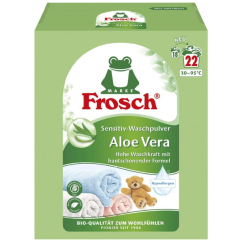 Frosch prací prášok sensitive s aloe vera 22 pracích dávok
