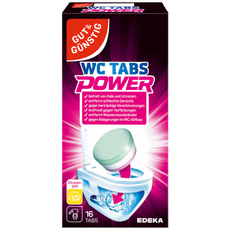 WC tablety Gut und Gunstig 16 Ks