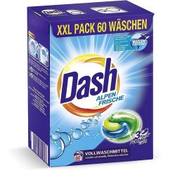 DASH pracie kapsule Alpine Frische 60 ks