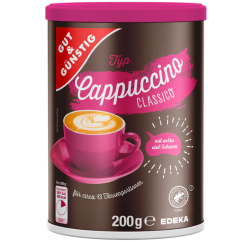 Cappuccino Classsico Gut und Gunstig s extra penou 200 g