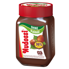 Nudossi lísko-oříšková pomazánka bez palmového oleje 300 g