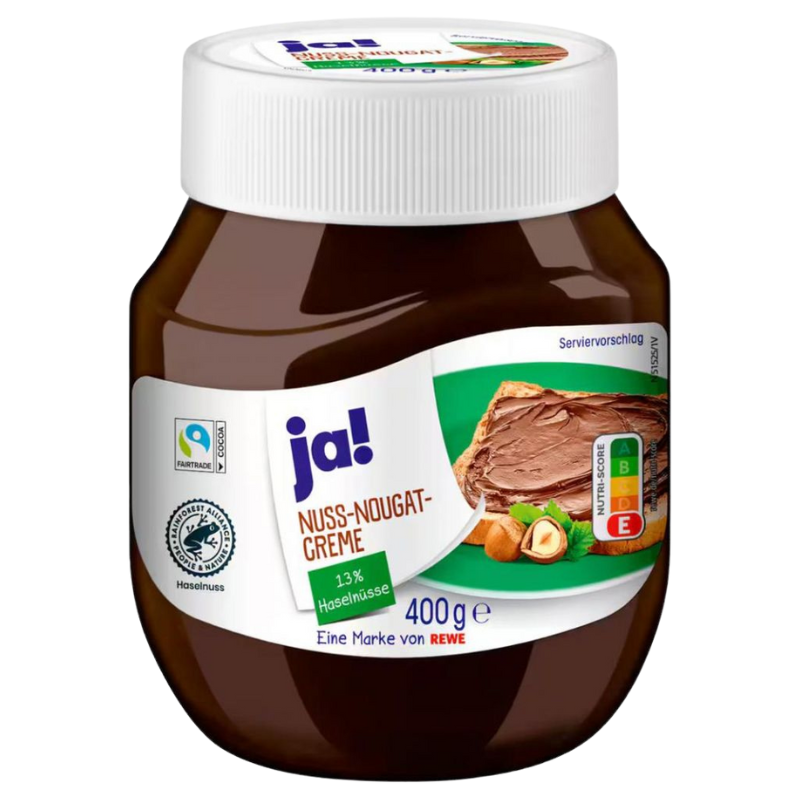 nugátový lískooříškový krém JA! 400g