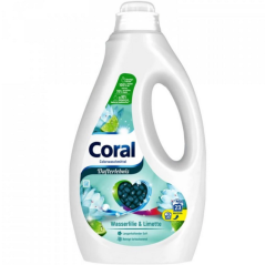 Prací gél Coral Color s vôňou lekna a limetky 23 dávok